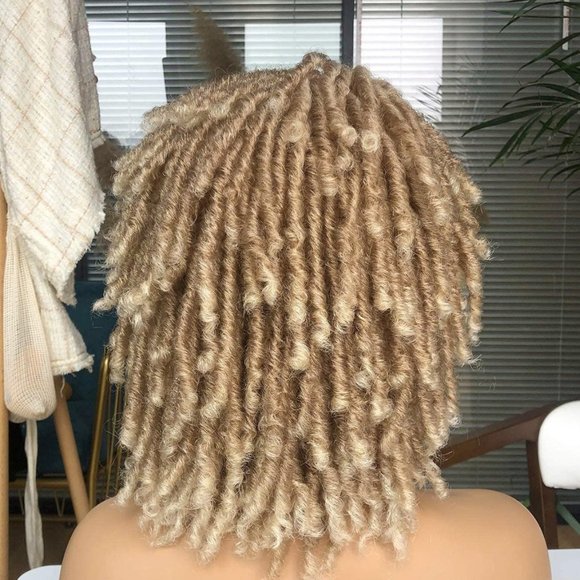 Womens ladies faux locs wig main image 4